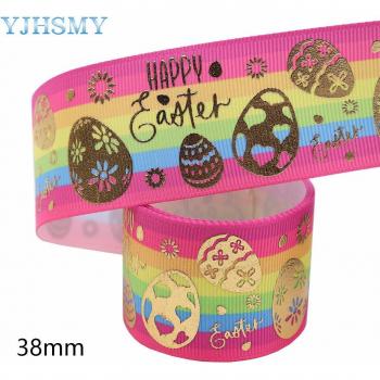 Easter Egg Printed Grosgrain Ribbon 1.5 Inch x 5 Yards