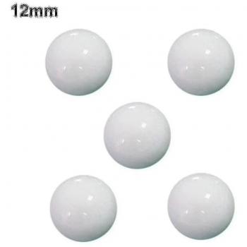 Juego de 5 Bolas Blancas para Ruleta 12/14/16/18/20/22mm