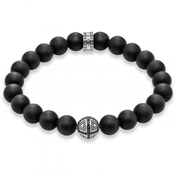 Pulsera de plata con cruz para hombre Thomas Sabo