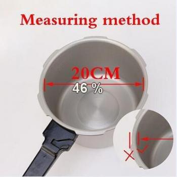 Anneau d'étanchéité pour cuiseur à pression en aluminium 18-32 cm