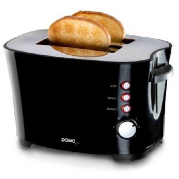 Grille‑Pain DOMO 2 Tranches NOIR