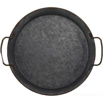 Tapis de photo maison assiette ronde vintage