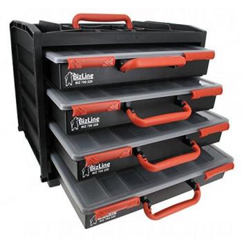 Panier de stockage noir Polycarbonate/Polypropylène 310x375x265
