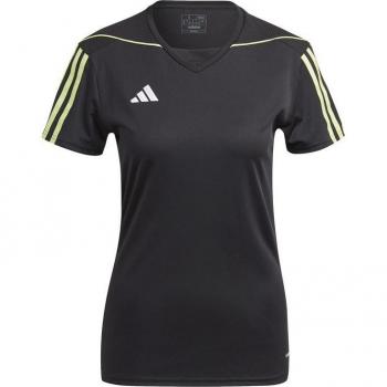 Adidas Women's Tiro 23 League Shirt – Black Recycled Fabric – Medium