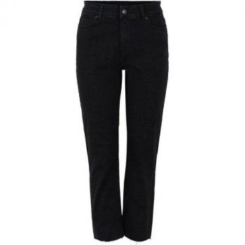 Luna Preto Jeans de Couro