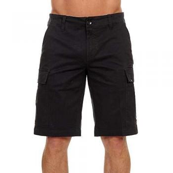 Element Legion Cargo WK Shorts Homme, Off Black, FR : S