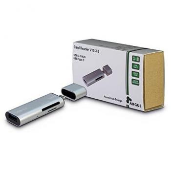 Inter-Tech Argus V15-3.0 Lettore di Schede USB 3.0