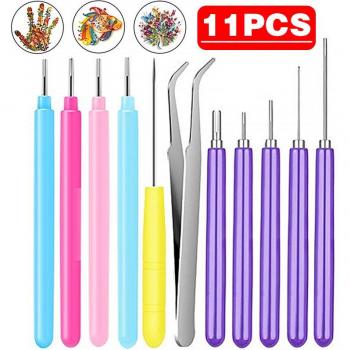 Paper Quilling Tool Set with Slotted Needle