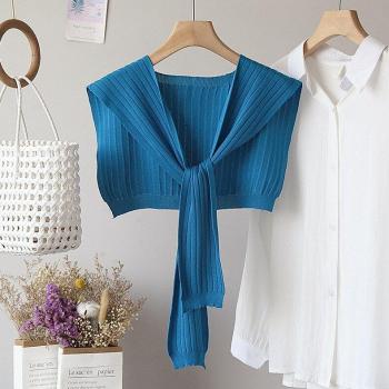 MONMOIRA Women's Autumn Shrug – Strappy Knit