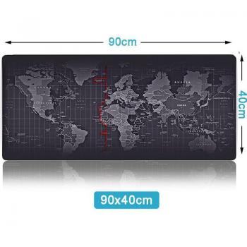 Extra Large Natural Rubber Gaming Mouse Pad with Anti-Slip Feature