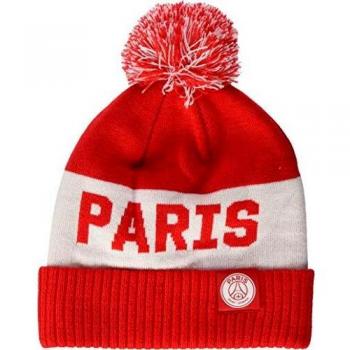 Béret Nike PSG U NK Pompon Mixte Adulte, Multicolore-Rouge/Blanc