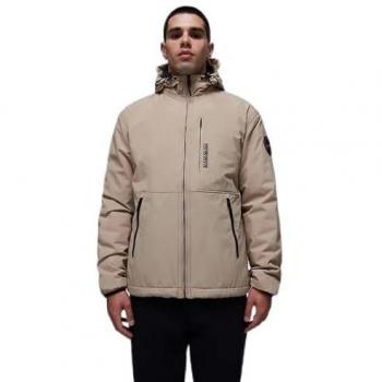 Giacca Acolchada Tundra Napapijri Beige Uomo