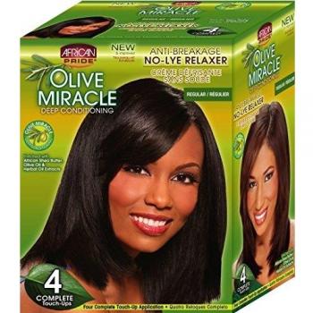 Oliven-Miracle-Entwirrungs-Spezial von African Pride – 4 Stück (No Lye)