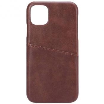 Kartenport ONSALA Hülle Braun für Apple iPhone 11