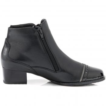 Graz Damenstiefelette aus Glattleder, schwarz, 35 mm Absatz – Modell ARA 12‑41896‑67, 36
