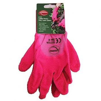 Ambassador Pink Latex Gloves for Women
