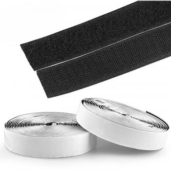 Velcro 20 mm KK‑Strips Fissaggio Nero