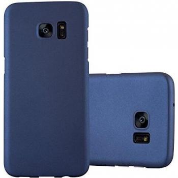 Cadorabo Hard Case Schutzhülle in Metall Optik für Samsung Galaxy S7 EDGE