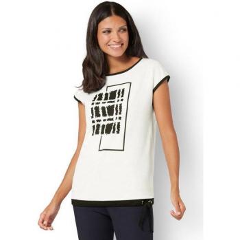 U-Boot-Ausschnitt T-Shirt