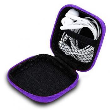 PortaCuffie Viola Quadrata con Copertura
