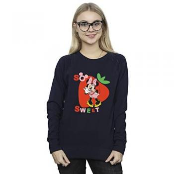 Navy Minnie Strawberry Cozy Top