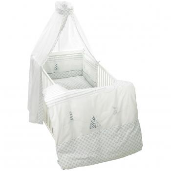 Alvi Babybett-Set Himmelset Meerlust Blau 840‑1