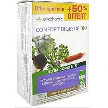 Arkopharma Arkofluides Confort Digestif Bio 30 Ampoules