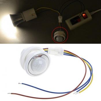 Infrarot LED Bewegungsmelder 40mm mit einstellbarer Zeit