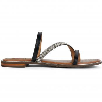 Geox Sozy Plus Sandali Donna Nero / Argento EU 36