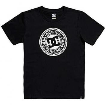 Tshirt DC Shoes Circle Star para Chicos 8‑16 Blanco y Negro talla 14/L