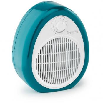 Olimpia 2000 W Termoventilatore Cromo Colors Acquamarina 99612