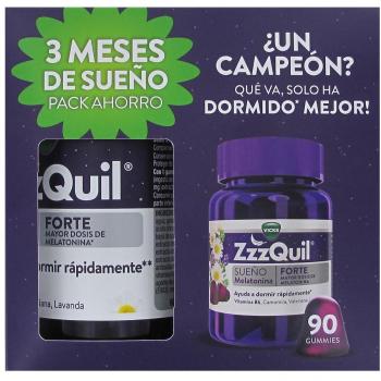 Gomitas ZzzQuil Suave Noche 90