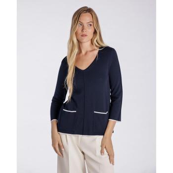 Naulover Jersey Estampado para Mujer con Cuello Polo