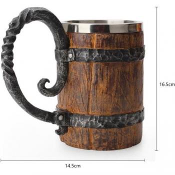 Vaso de vino grande “Gran Copa Madera” 550 ml