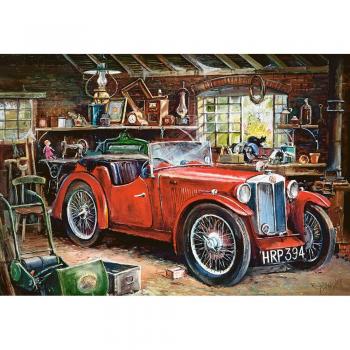 Vintage Garage Legpuzzel 1000 Stukjes