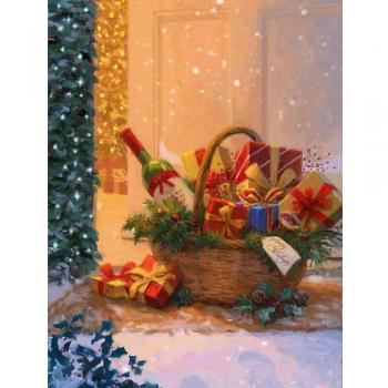 Weihnachtsmann Kreuzstich Diamantkunst 5D
