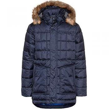 CMP Junge Winterjacke – Schwarz-Blau – 128 cm