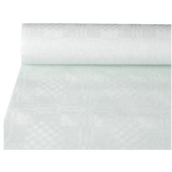 Nappe damassée blanc 1,2 m × 100 m PAPSTAR
