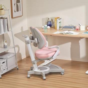 Silla Estudiantil Partille con Diseño Rosa y Plástico