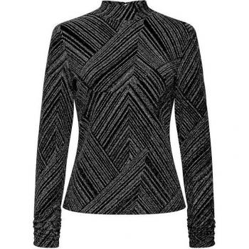Pulz Jeans Longsleeve PZCavila Silver Glitter