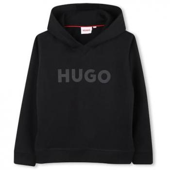 Felpa Hugo Grigio Scuro / Nero