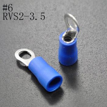 1000 pcs Blue Ring Terminal Connectors 16-14 Gauge AWG