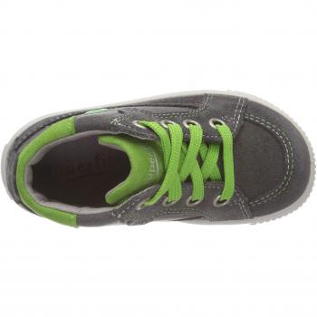 Superfit Baby Jungen Moppy Sneaker, Schwarz 24 EU
