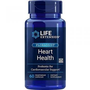 Probiotico para la Salud del Corazón FlorAssist, 60 cápsulas