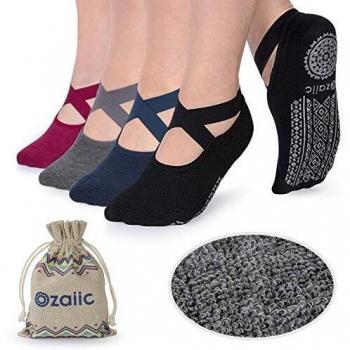 Ozaiic Dance Socks for Barefoot Workouts