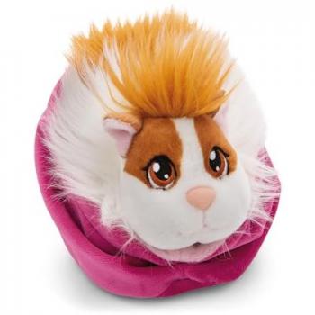 NICI Conejillo de Indias Caramell-white en Cesta Mallow Teddy 12 cm