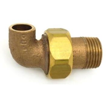 Codo Metálico Bronceado M.1 x 22, 3 Unidades para Soldadura