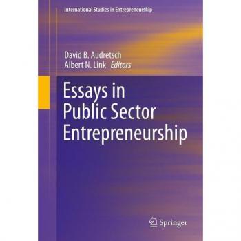 Vitalsource Technologies, Inc. Essays In Public Sector Entrepreneurship