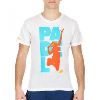 Babolat Padel T-Shirt à Manches Courtes en Coton