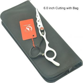 SalonSculpt 6 Thinning Barber Scissors with Carry Bag